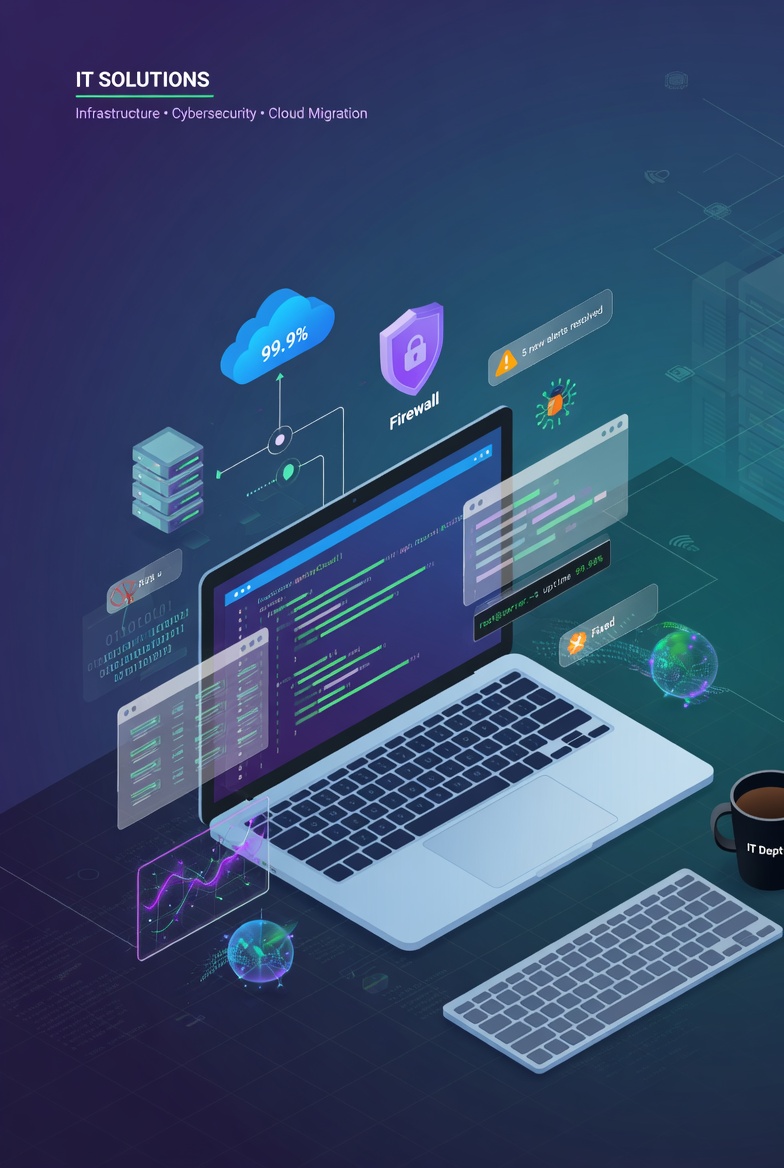 IT software dashboard